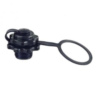 Schlauchbootventil schwarz Ø 23,5 mm