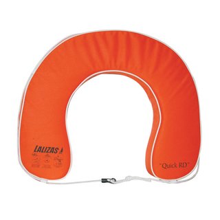 Hufeisen Rettungsring mit Halter und Leine