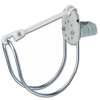 Hufeisen Rettungsring mit Halter und Leine