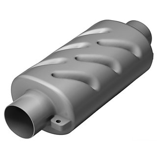 Horizontales Auspuffrohr 40 mm von CAN SB