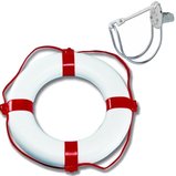 Rettungsring 57 cm  mit Halterung