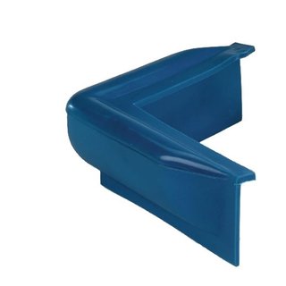 Stegfender / Boxenfender Ecke blau