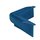 Stegfender / Boxenfender Ecke blau