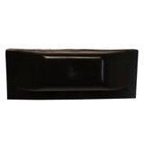 Stegfender / Boxenfender 25 cm schwarz
