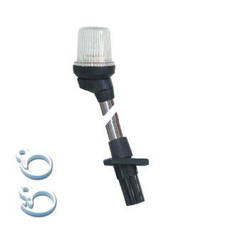 Lampenmast schwarz 360 mit Clip