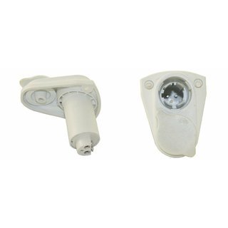 Lampenmast wei 360 ohne Clip