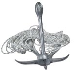 Anker 2,5 Kg mit Ankerleine 8 mm