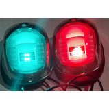 Set LED Navigationslaterne Edelstahl