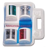 Set 12 Volt Navigationslaterne weiß