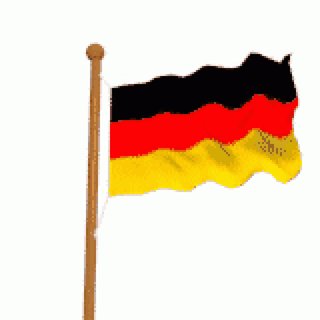 Flagge Deutschland 20 x 30 cm