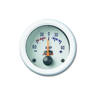 Amperemeter weiss