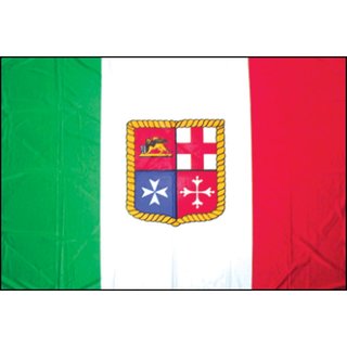 Gastlandflagge  20*30 Italien mit Wappen