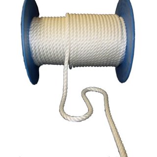 Festmacherleine, weiß Festmacher Ø 8 mm