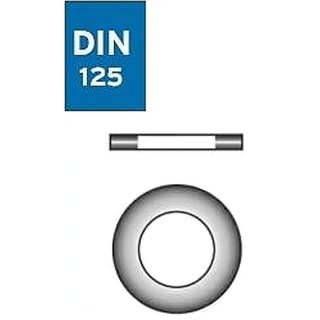 Beilagscheibe / Unterlegscheibe DIN125 4,3