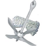 Anker 3,2 Kg + 30 Meter Ankerleine 8mm