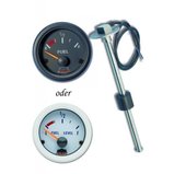 Fllstandsanzeige fr Benzin mit Geber weiss/Geber25cm