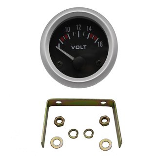 Voltmeter schwarz