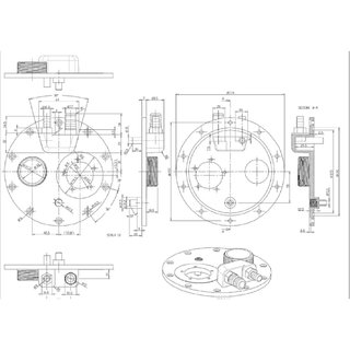 Mulifunktionsplatte Einbautank Platine
