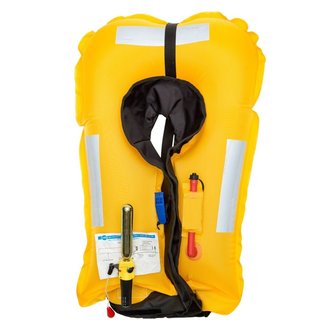 Vollautomatische Rettungsweste mit D-Ring