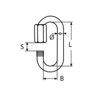 Edelstahl A4 Schraubverbinder  12 mm